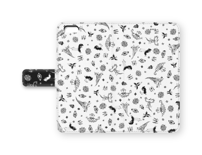 手帳型iPhoneケース - iPhone6 Plus