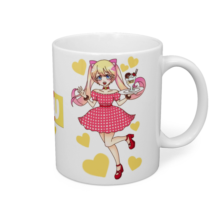 マグカップ - 直径 8 cm / 高さ 9.5 cm