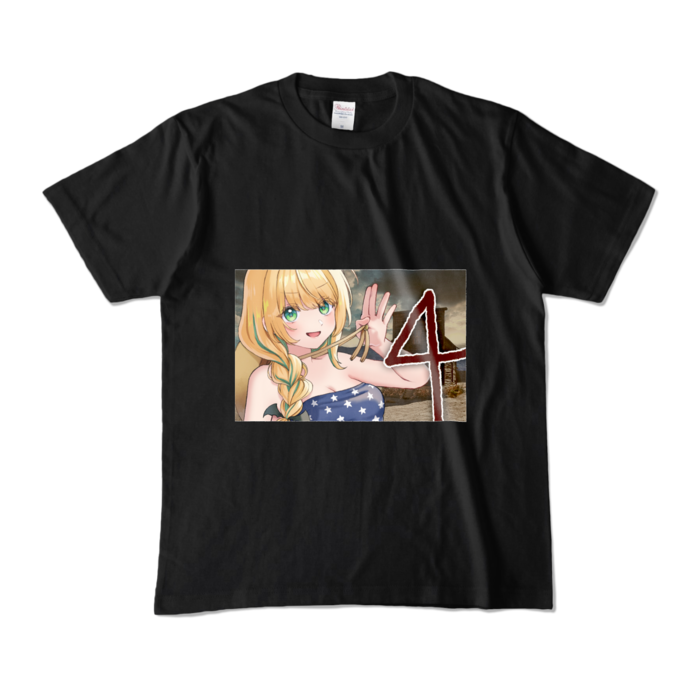 カラーTシャツ - M - ブラック (濃色)