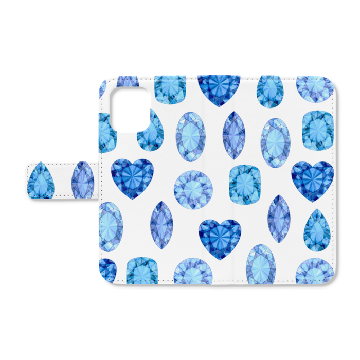 手帳型iPhoneケース - iPhone12 mini - ストラップ穴 なし