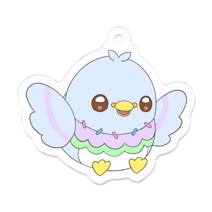 アクリルキーホルダー - 50 x 50 (mm)