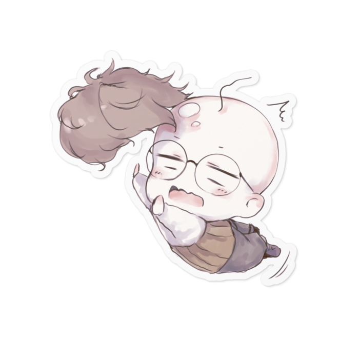 ステッカー - 100 x 100 (mm)