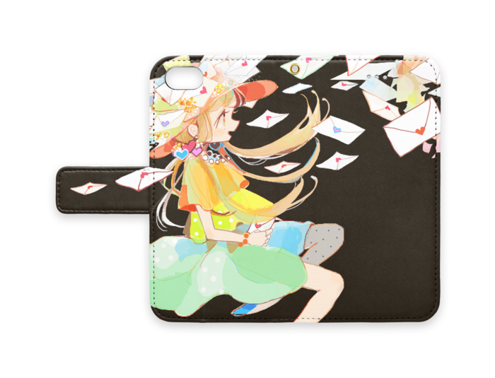 手帳型iPhoneケース - iPhone7 - ストラップ穴 あり