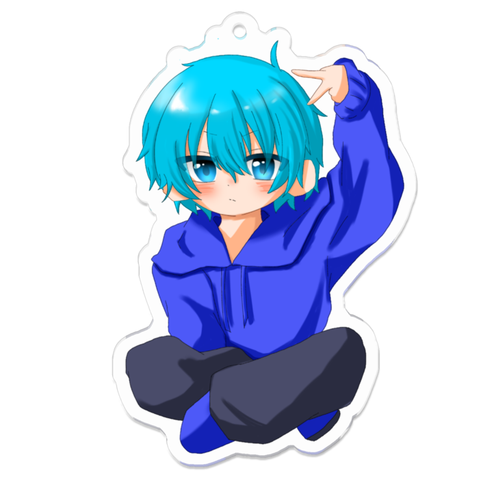 アクリルキーホルダー - 70 x 70 (mm)(1)