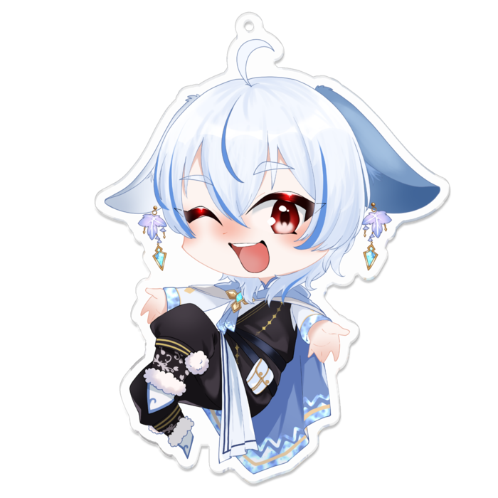 アクリルキーホルダー - 100 x 100 (mm)