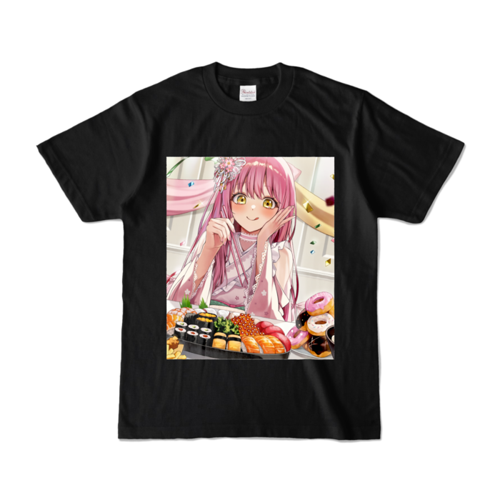 カラーTシャツ - S - ブラック (濃色)