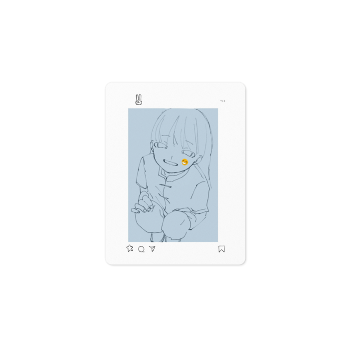 ステッカー - 100 x 100 (mm)