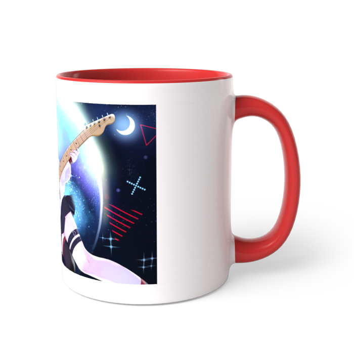 ツートンカラーマグカップ - 直径 8.2cm / 高さ 9.5cm