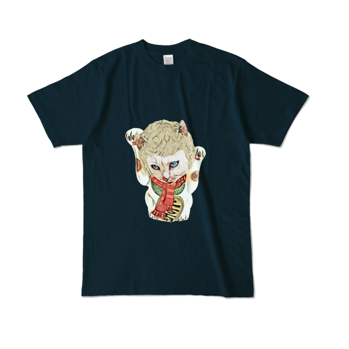 カラーTシャツ - L - ネイビー (濃色)