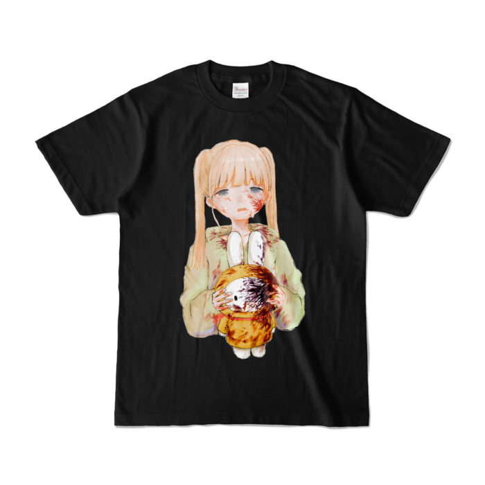カラーTシャツ - S - ブラック (濃色)