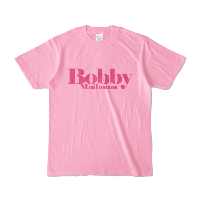 BobbyのカラーTシャツ - S - ピーチ (淡色)