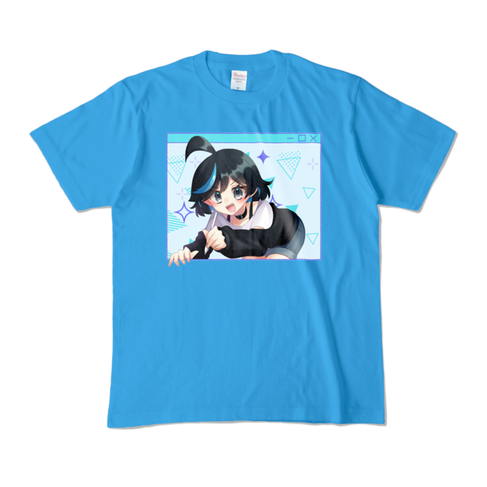 カラーTシャツ - M - ターコイズ (濃色)