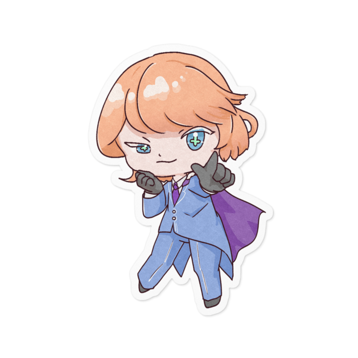 ステッカー - 100 x 100 (mm)