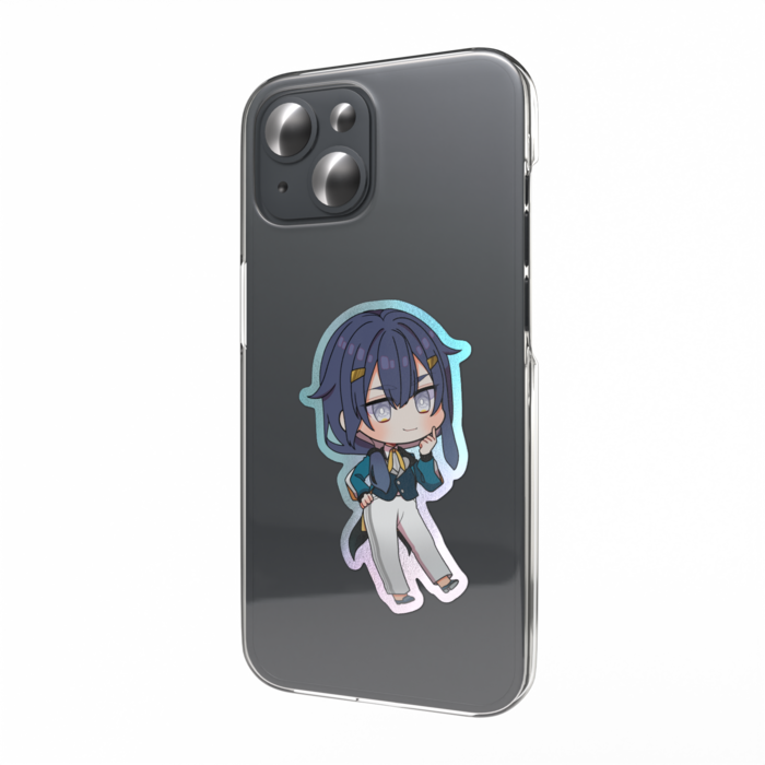 オーロラスマホステッカー - 鯰尾くん