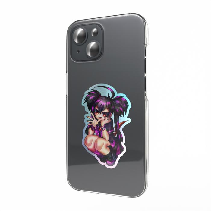 オーロラスマホステッカー - 縦