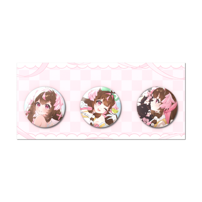 缶バッジセット - 3個セット