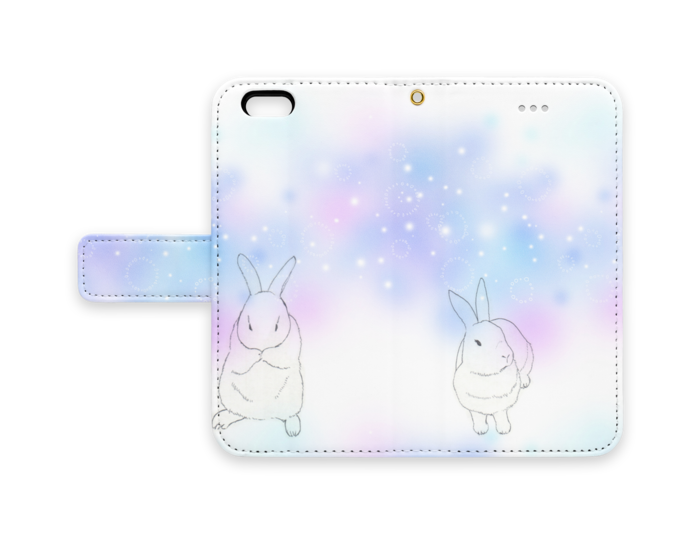 手帳型iPhoneケース - iPhone 6 / 6s - ストラップ穴 あり