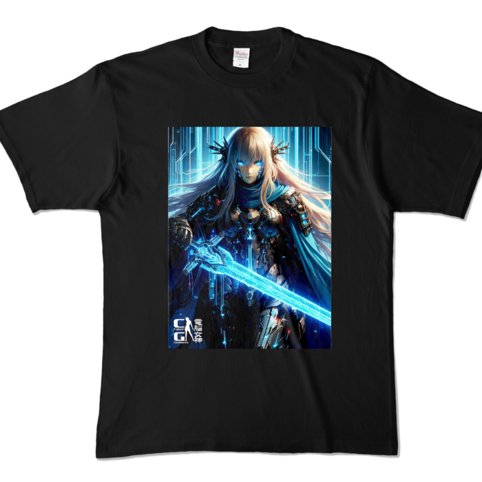 カラーTシャツ - XL - ブラック (濃色)