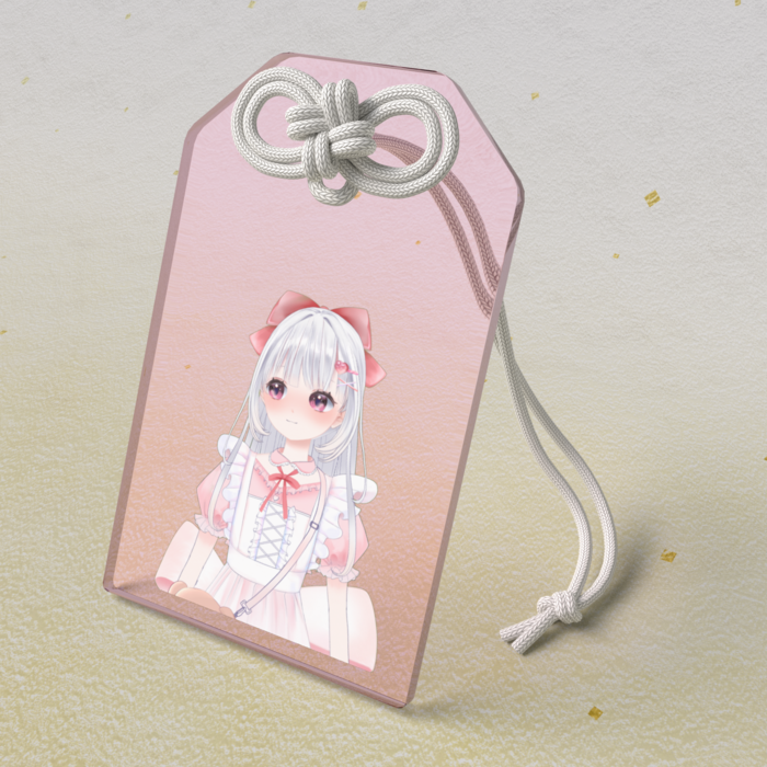 アクリルお守り - 50 × 80mm