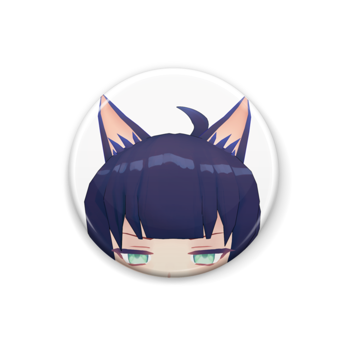 サムネ缶バッジ(けもみみ月夜)
