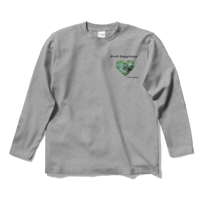 ロングスリーブTシャツ - S - 杢グレー
