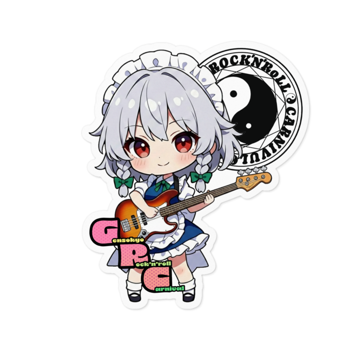 ステッカー - 100 x 100 (mm)