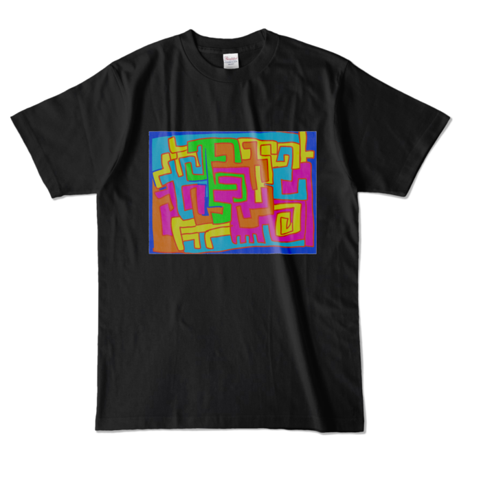 カラーTシャツ - L - ブラック (濃色)