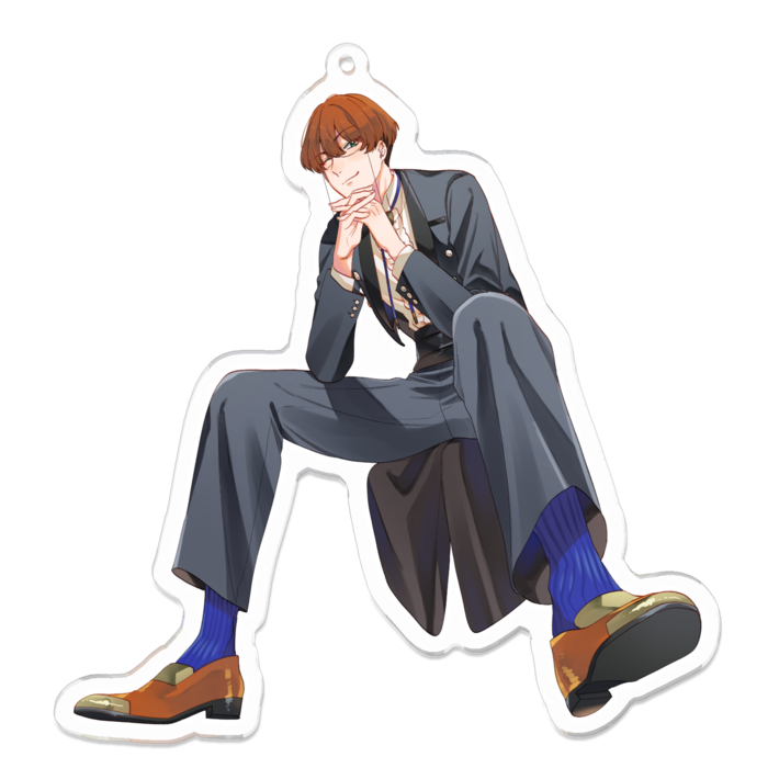 アクリルキーホルダー - 100 x 100 (mm)