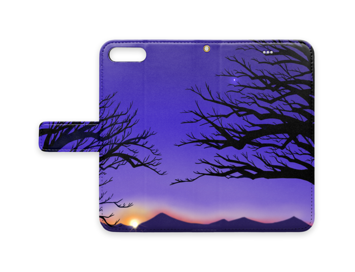 手帳型iPhoneケース - iPhone 8 Plus / 7 Plus - ストラップ穴 あり