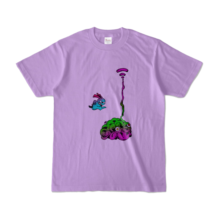 カラーTシャツ - S - ライトパープル (淡色)(1)
