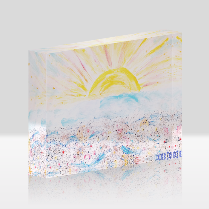 アクリルブロック - 148x100mm