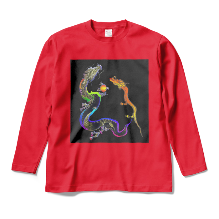 ロングスリーブTシャツ - M - レッド