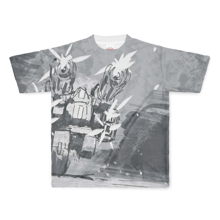 フルグラフィックTシャツ - L - 正面印刷のみ