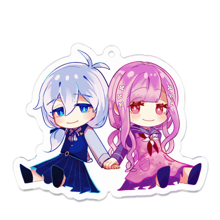 アクリルキーホルダー - 70 x 70 (mm)