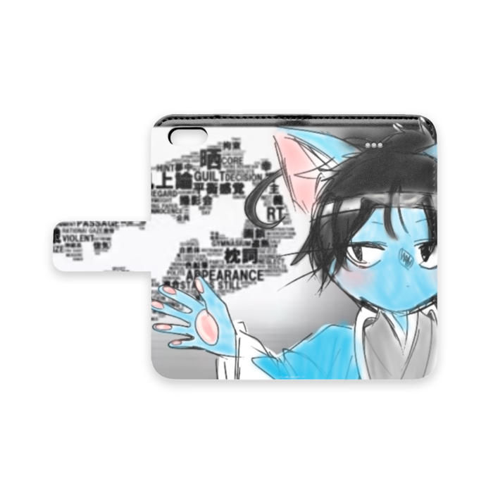 手帳型iPhoneケース - iPhone 5 / 5s / SE - ストラップ穴 なし