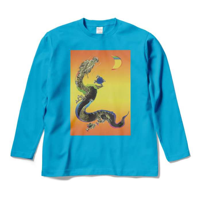 ロングスリーブTシャツ - M - ターコイズ