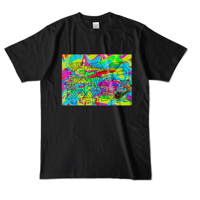 カラーTシャツ - L - ブラック (濃色)
