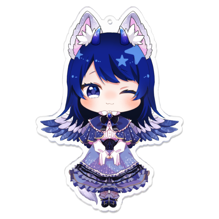 アクリルキーホルダー - 100 x 100 (mm)