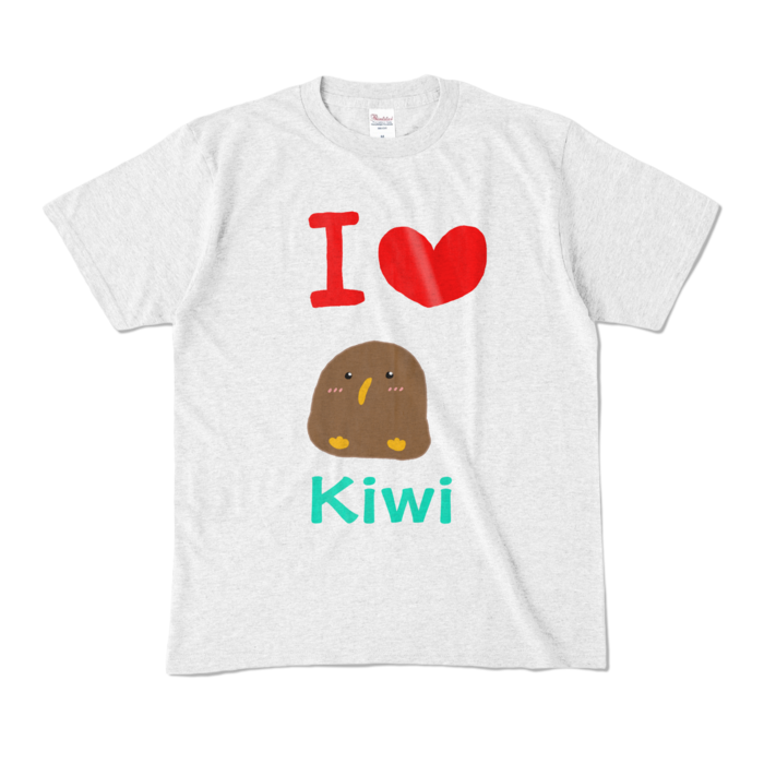 カラーTシャツ - M - アッシュ (淡色)