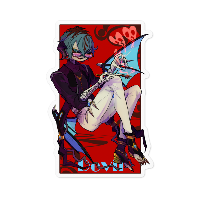 ステッカー - 100 x 100 (mm)