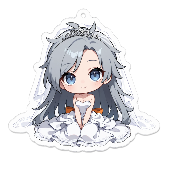 アクリルキーホルダー - 70 x 70 (mm)(キャラのみ)