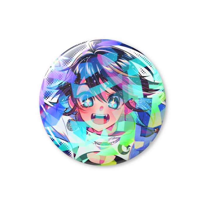 ホログラム缶バッジ - 56mm