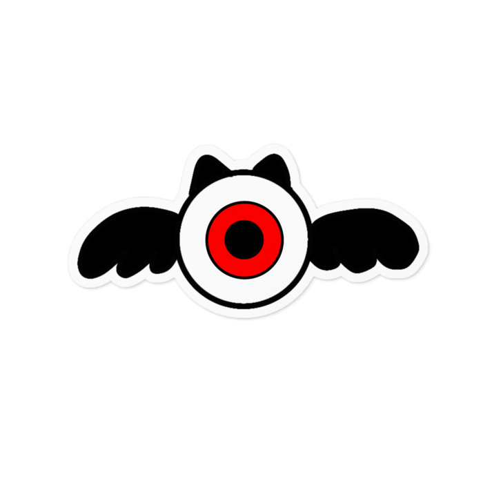 ステッカー - 100 x 100 (mm)ホワイト