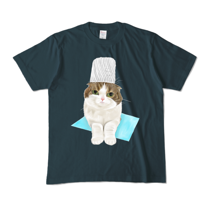 カラーTシャツ - M - デニム (濃色)