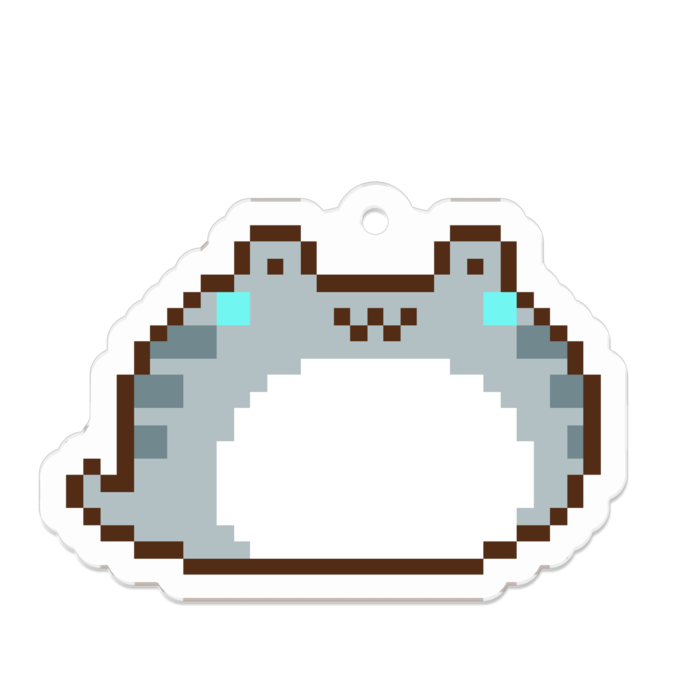 鯖トラ - 50 x 50 (mm)