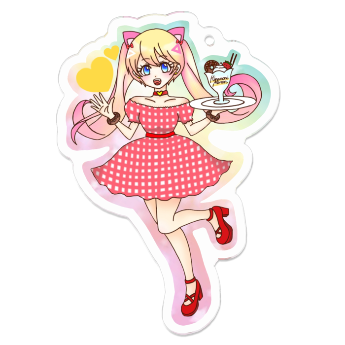 アクリルキーホルダー - 70 x 70 (mm)