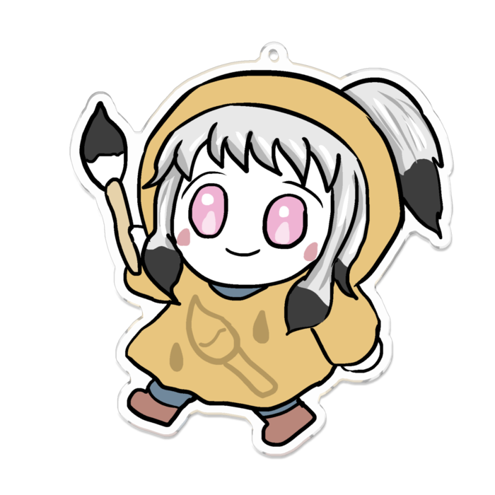 アクリルキーホルダー - 100 x 100 (mm)