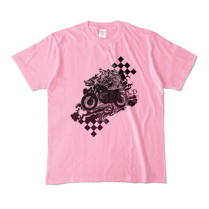 カラーTシャツ - M - ピーチ (淡色)