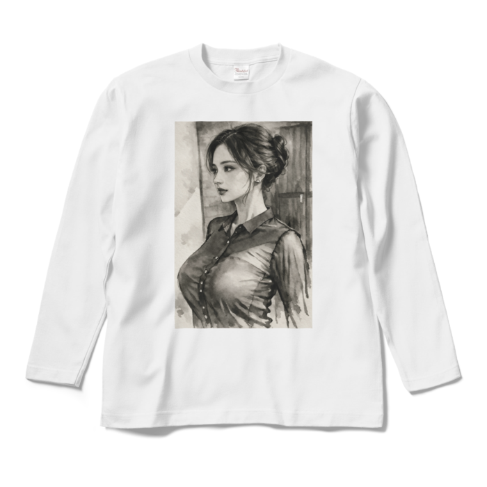 ロングスリーブTシャツ - M - ホワイト