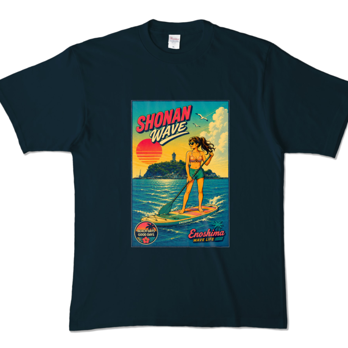 カラーTシャツ - XL - ネイビー (濃色)